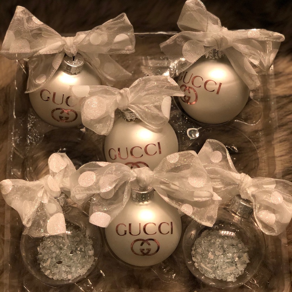 Gucci Christmas Ornaments Set